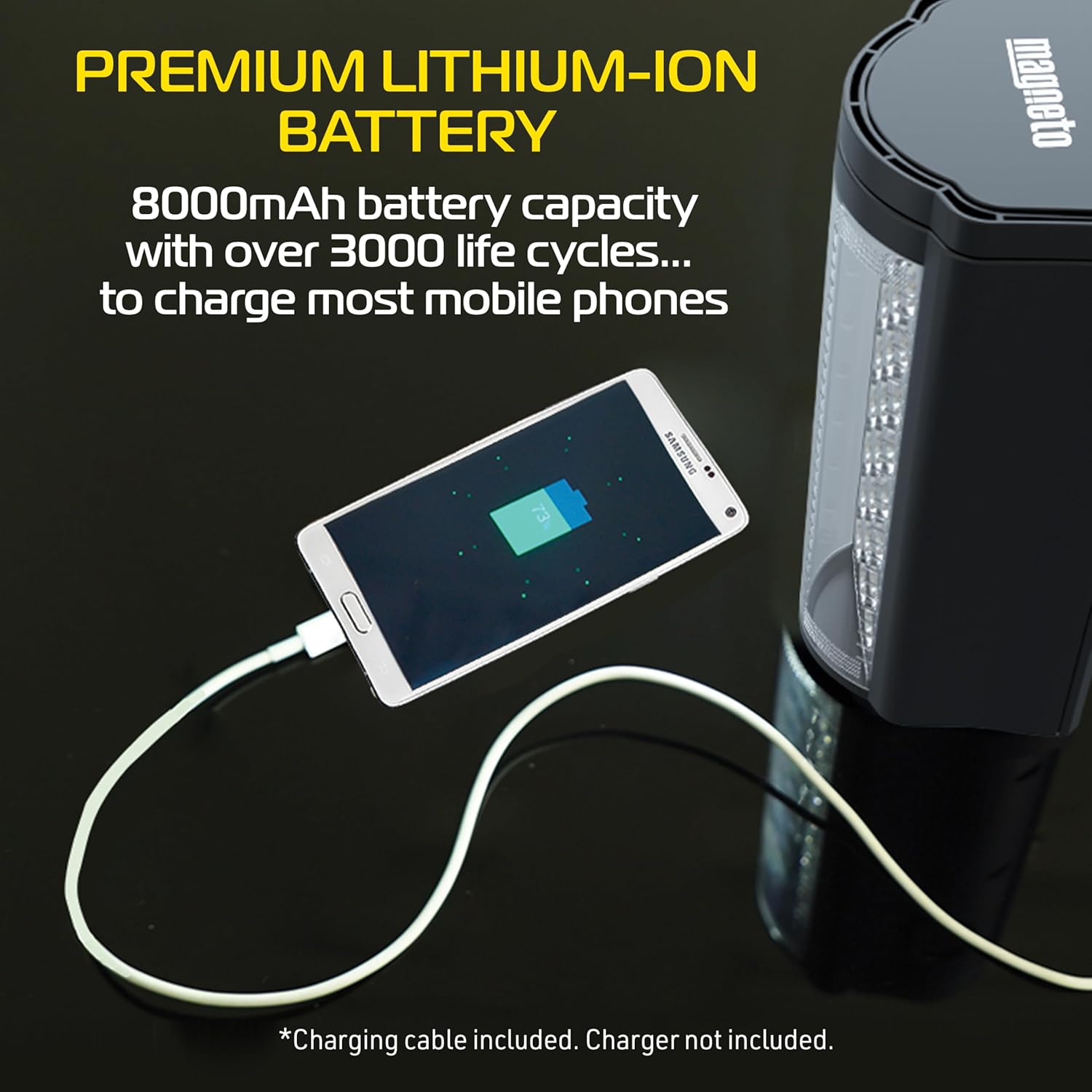 Magneto Premium Lithium-Ion LED Lantern