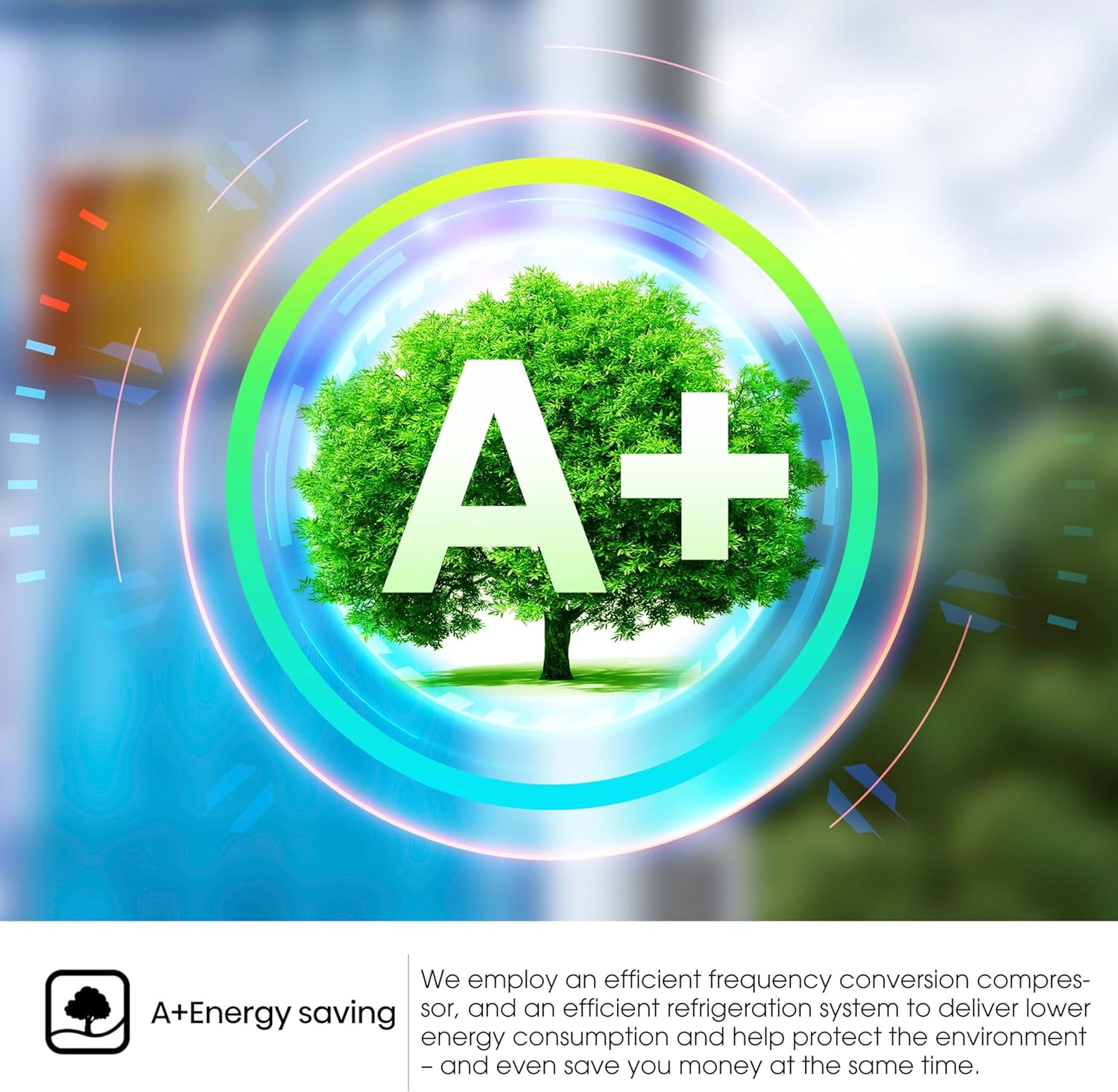 Hisense Side by Side Fridge, 508 Liter Capacity, Titanium Inox