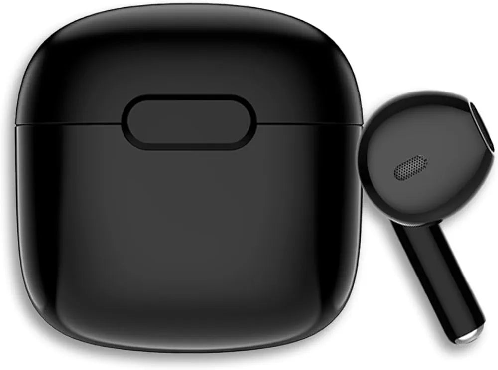 Norden Echo TWS Bluetooth Earphones, Wireless Bluetooth 5.0 Earbuds with Charging Case, 10m Range, Long Battery Life, Compact and Lightweight Design (Black)