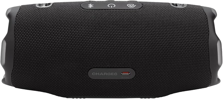 JBL Charge 6 Portable Bluetooth Speaker - Black