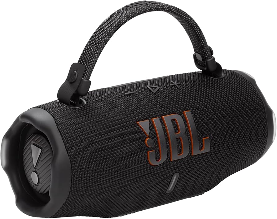 JBL Charge 6 Portable Bluetooth Speaker - Black