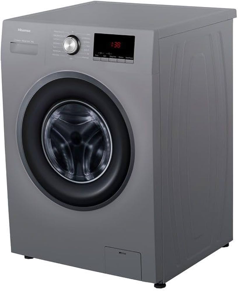 Hisense 9kg Front Loader Washing Machine with Inverter-Titanium Grey WFQP9012VMT