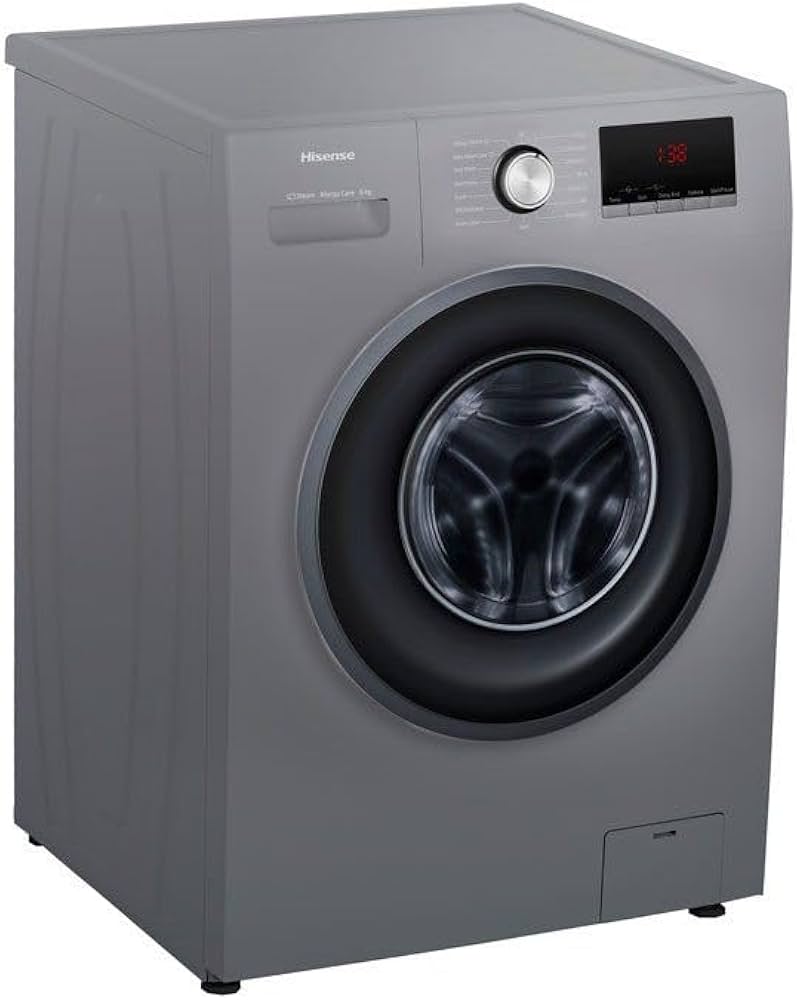 Hisense 9kg Front Loader Washing Machine with Inverter-Titanium Grey WFQP9012VMT