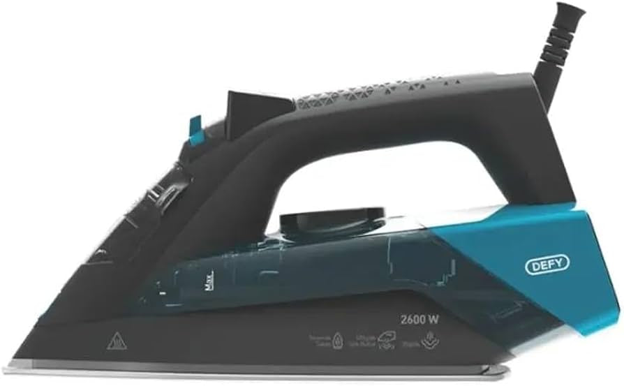 Defy 2600W Ceramic Soleplate Steam Iron, Blue/Green SI4126BG