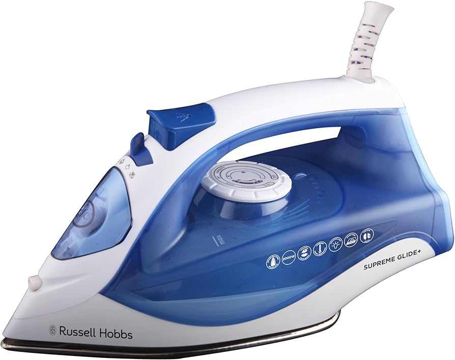 Russell Hobbs Supreme Glide +, Steam, Spray & Dry Iron