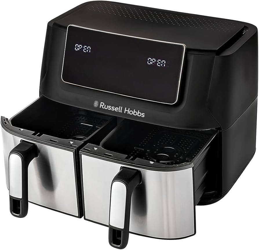 RUSSELL HOBBS 9L DUAL DIGITAL AIR FRYER