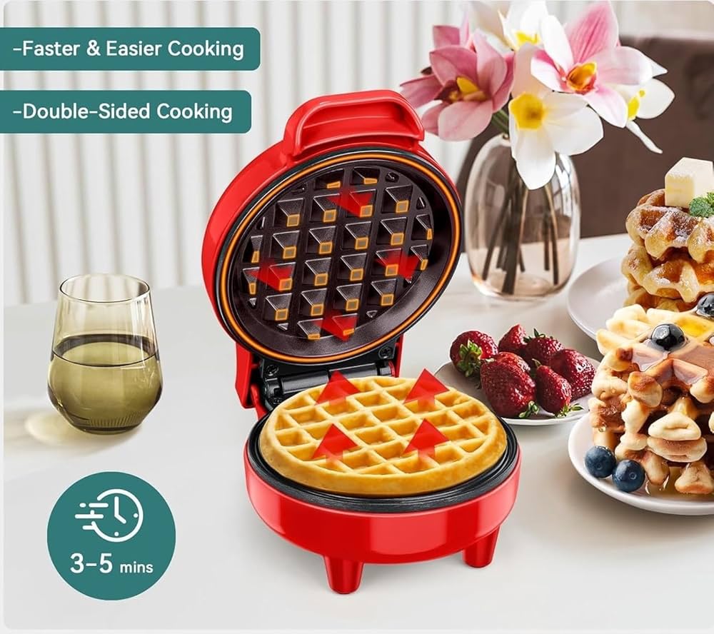 Electric Waffle Maker – Crispy, Golden Waffles at Home