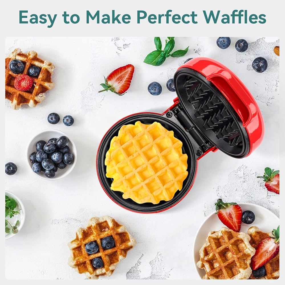 Electric Waffle Maker – Crispy, Golden Waffles at Home