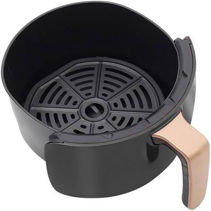 Chef’s Choice 7-in-1 Digital Air Fryer 6L with Touch Screen - LED Display, 4 Preset Modes, Non-Stick Basket, 1400W Power - XL Hot Air Cooker for Healthy Frying - Black (black)