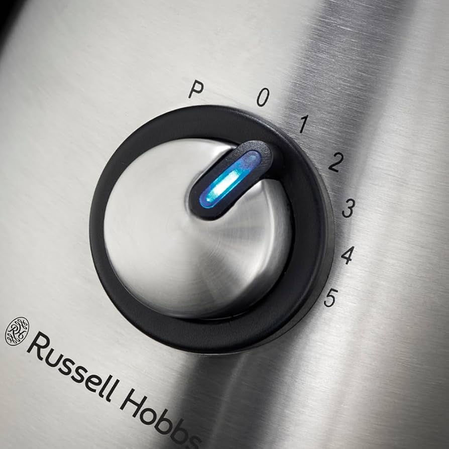 Russell Hobbs 650W Satin Glass Jug Blender, 1.75 Liter Capacity