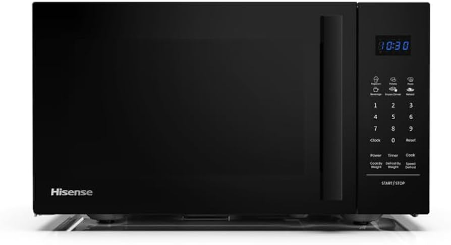 Hisense 800W Manual Microwave Oven with Handle, 28 Liter Capacity, Black