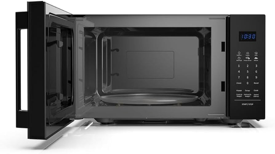 Hisense 800W Manual Microwave Oven with Handle, 28 Liter Capacity, Black