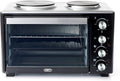 Defy 30 Litre Mini Oven - 2 solid plate top - Black MOH2330BL