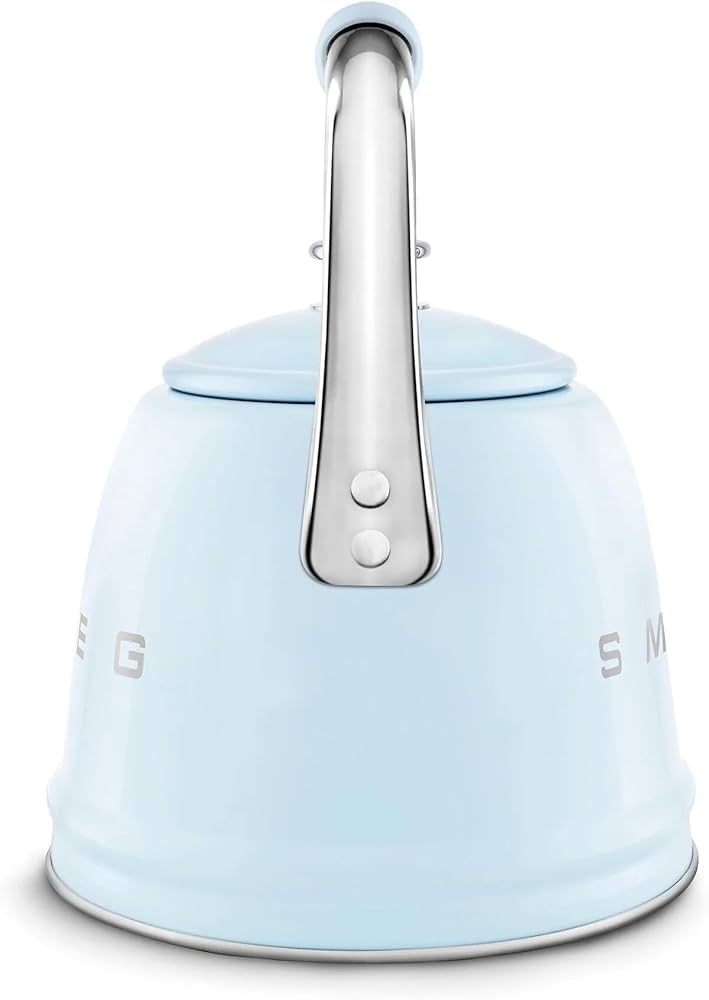 Smeg 2,3L Pastel Blue Whistling Kettle CKLW2001PB
