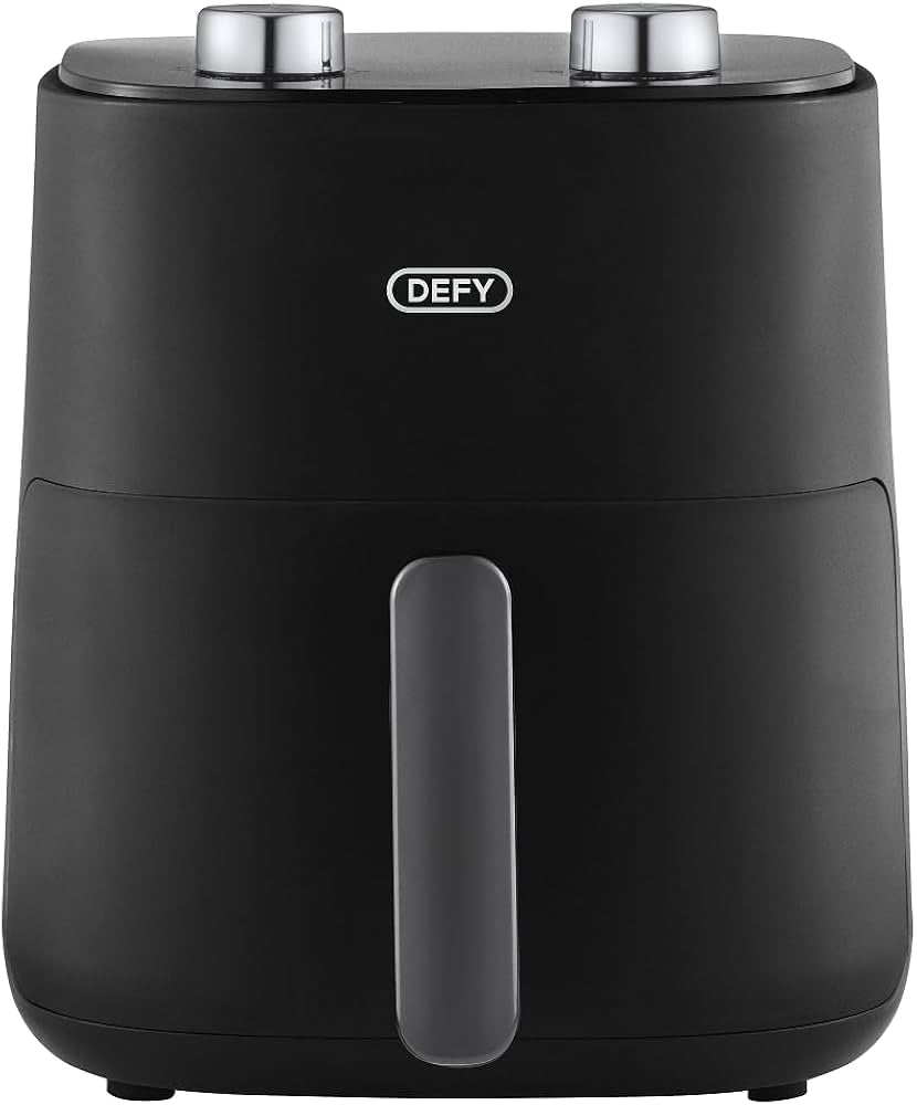 Defy DAF2347MBG 4.7L Matte Black & Silver Manual Air Fryer