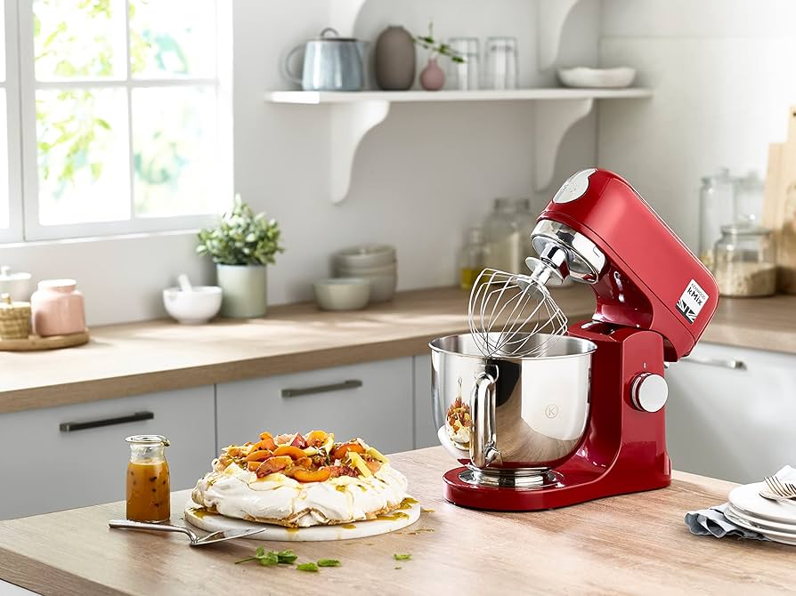 Kenwood KMX750AR Promo Range Full Colour KM Stand Mixer, Red