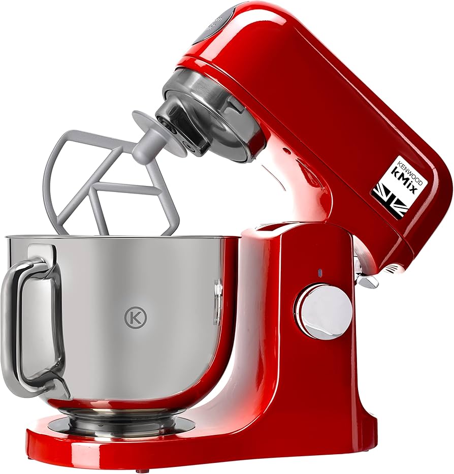 Kenwood KMX750AR Promo Range Full Colour KM Stand Mixer, Red