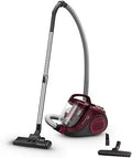 Rowenta Swift Power Cyclonic Bagless Vacuum Cleaner, Dark Red