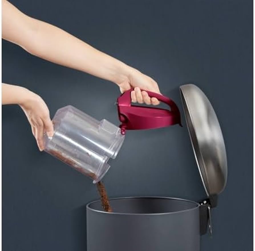 Rowenta Swift Power Cyclonic Bagless Vacuum Cleaner, Dark Red