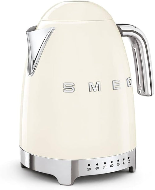 Cream Retro Electric Variable Kettle 1.7 Litre Capacity ~ 2400w