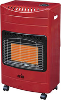 ALVA 3 Panel Luxurious Infrared Radiant Indoor Gas Heater | Red | LPGSA Certified | 12 Month Warranty